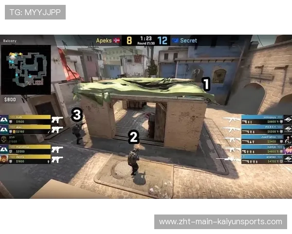 Mirage中路被压制，导致战术展开困难